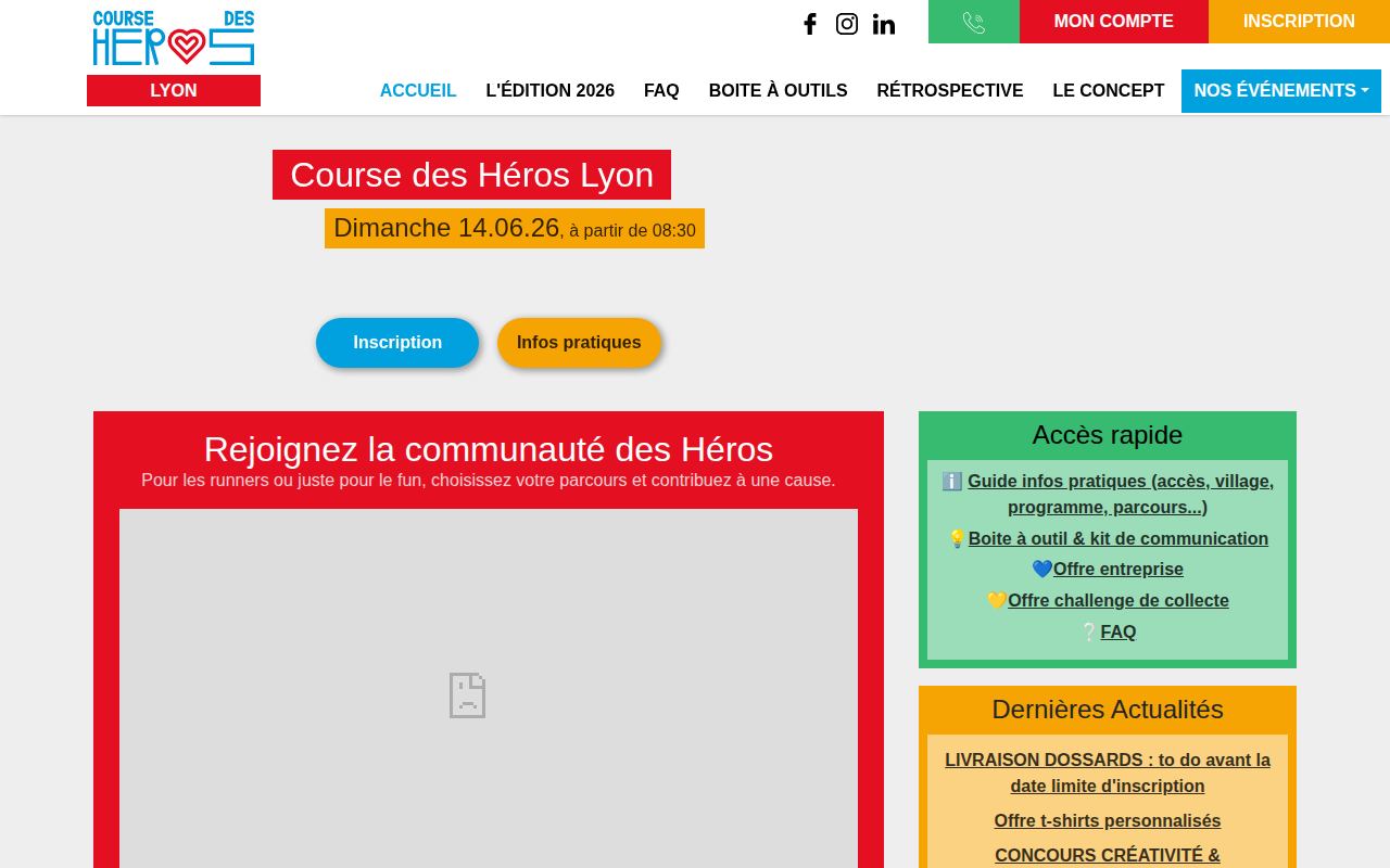 Course des Héros Lyon Afterwork