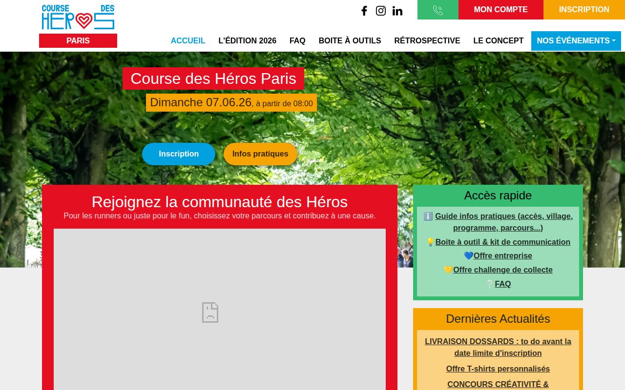 Course des Héros - Paris