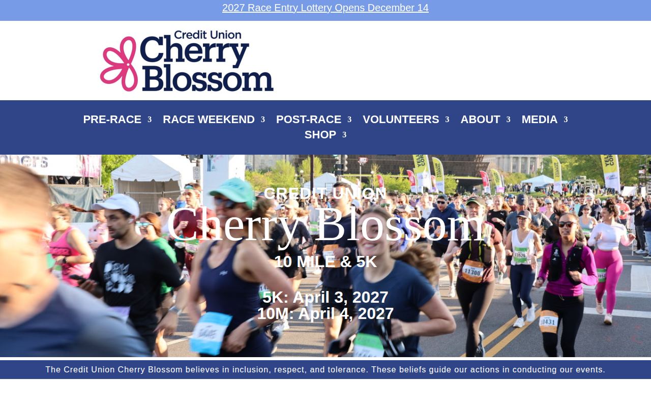 Credit Union Cherry Blossom Ten Mile Run
