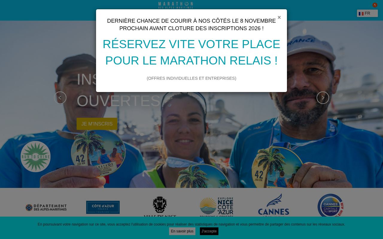 Marathon des Alpes-Maritimes Nice-Cannes