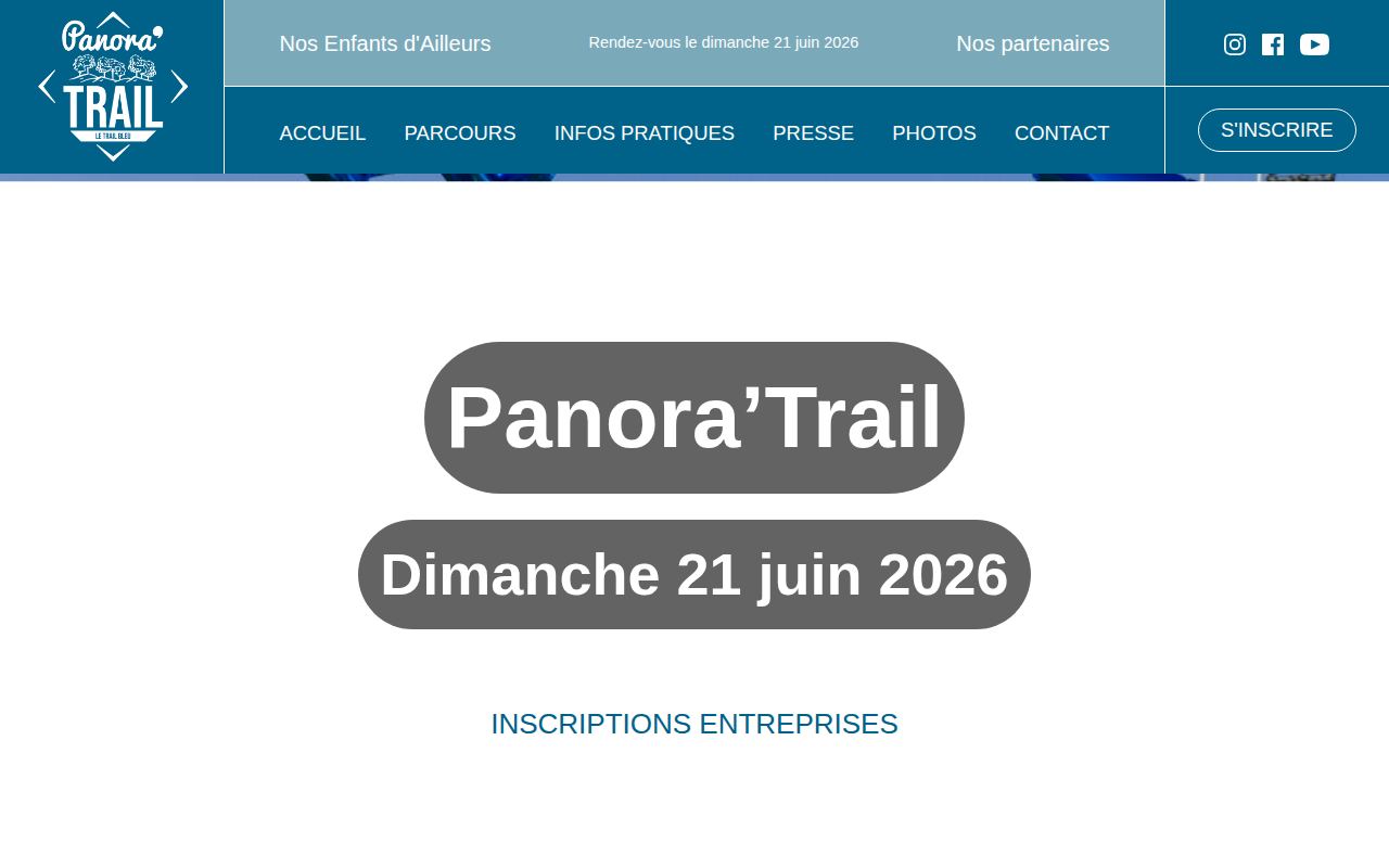 Panora'trail, le Trail Bleu