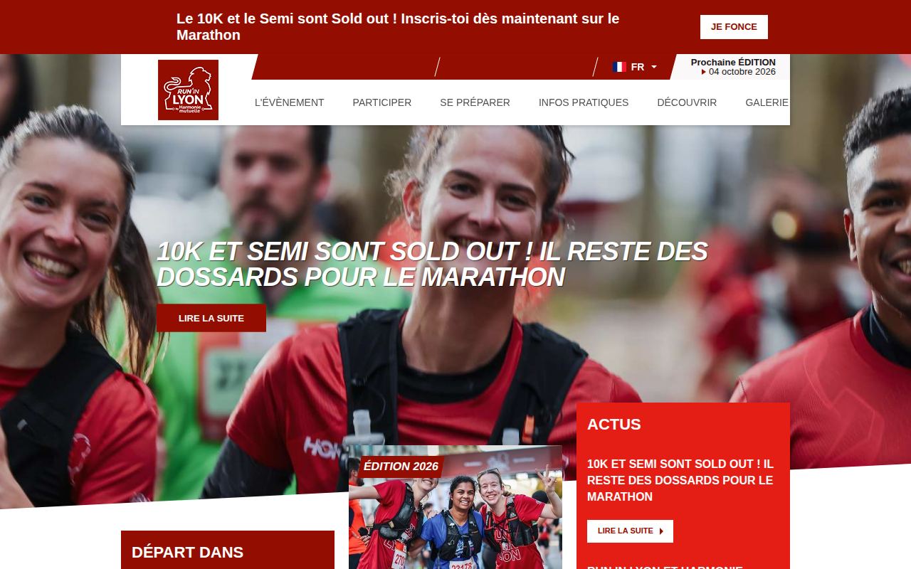 Run in Lyon by Harmonie Mutuelle